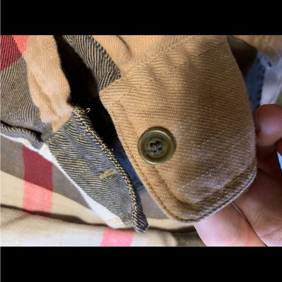 Burberry Black and Tan Checkered Shirt - Picture 4 of 4